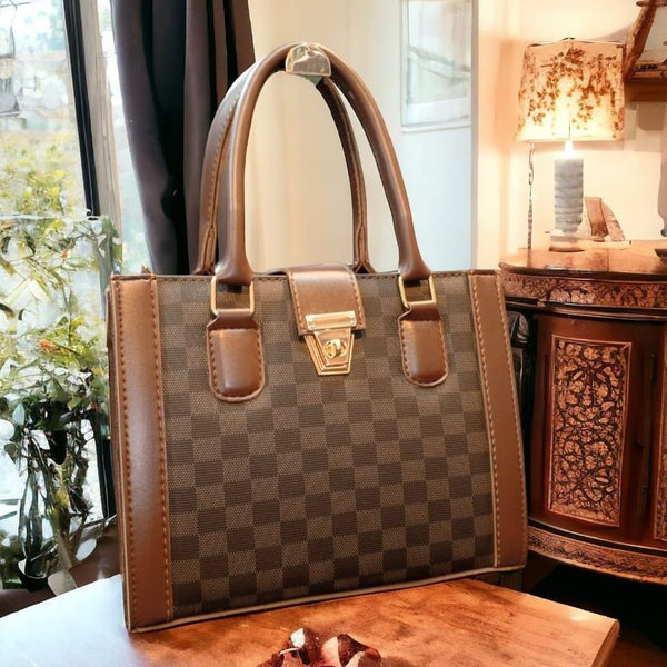 Elite Dark Brown Handbag