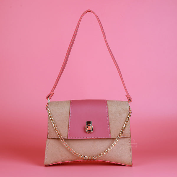 Sleeve Pink Crossbody Bag