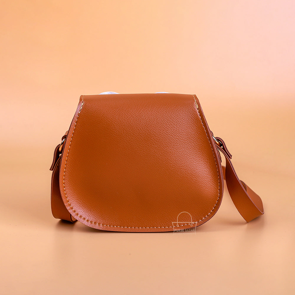 Brown crossbody bag for baby girls in Pakistan 