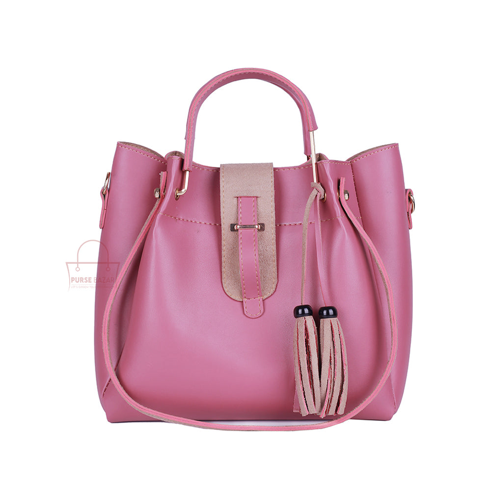 Shop Shine Pink Single Piece Handbags - Purse Bazar