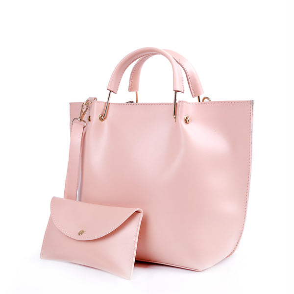 Bossy T-Pink 2 Pcs Handbag